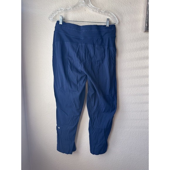 Lululemon Dance Studio Crop Pants True Navy Blue Women's Size 8 Gently Used - Picture 5 of 7